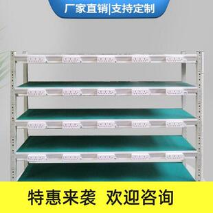 老化架测试架防静电货架车间电源角铁架多层周转车推车移动置物架