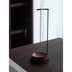 香插线香底座香座插香檀香熏香炉倒挂香插室内香托点香座家用香插