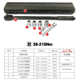 汽车轮胎扭力扳手公斤力矩扳手扭矩套筒棘轮快速扳手工具28 210N