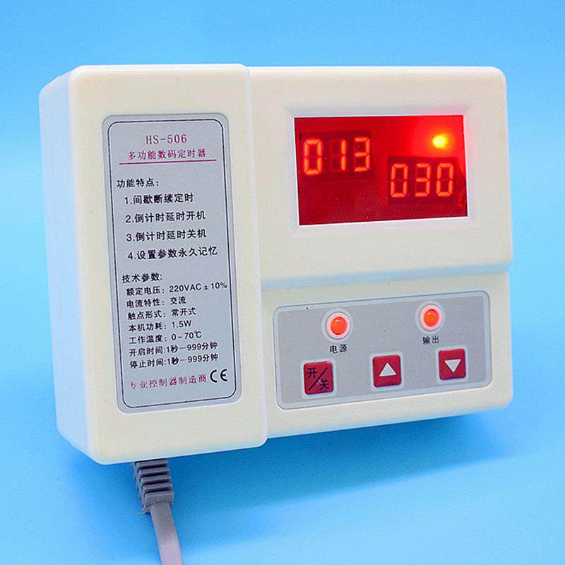 轨道安装5kw养殖场定时排风开关506大棚鸡舍间歇通风定时器开关