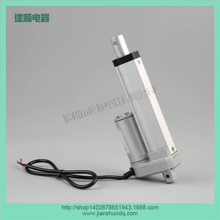 电动推杆电动百叶窗推杆电动伸缩管油门推杆JS-TGZ-U1-100MM