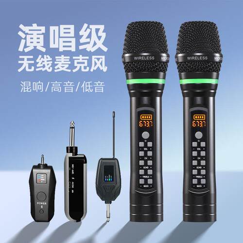 朗声813家用ktv户外舞台直播唱歌k歌主持无线麦克风话筒