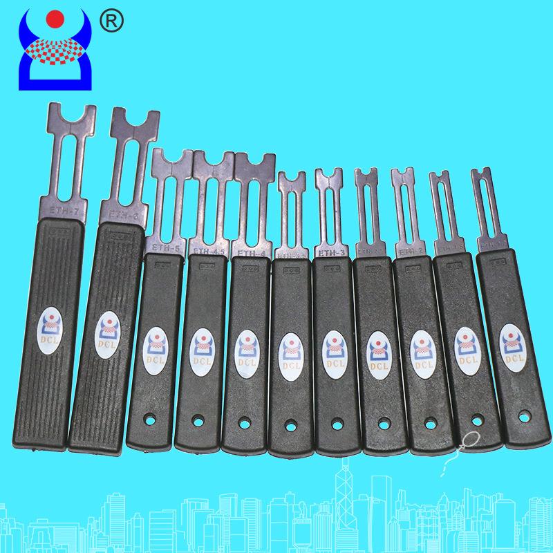 鼎工龙卡簧工具挡圈安装具E型卡卡簧310安装卡簧座子簧钳子E程卡