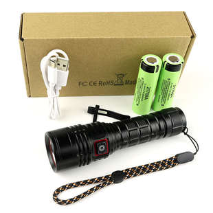 G40强光手电筒进口T40可充电式小型便携超亮远射户外家用超长续航