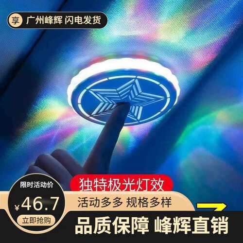 汽车阅读灯车内吸顶灯后备箱车载照明灯声控氛围装饰蹦迪灯