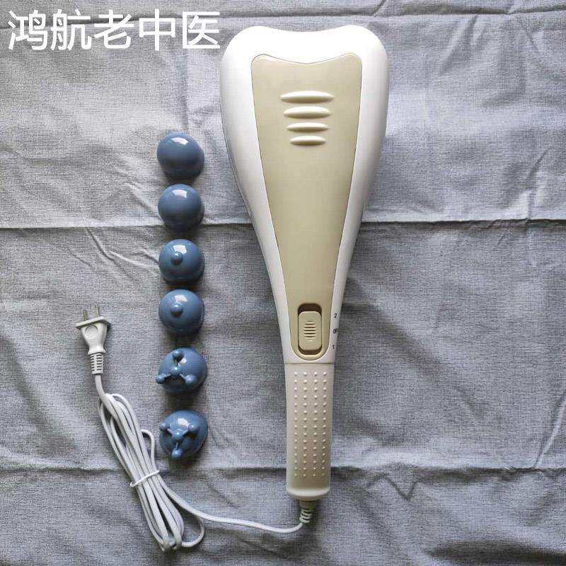 双头大力王按摩器颈椎肩部腰部敲打棒电震动多功能锤手持式捶全身