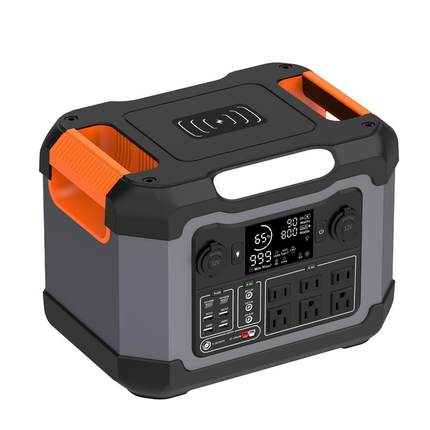 便携式户外储能电源1200W大功率110V60HZ美日规1度电无线充应急