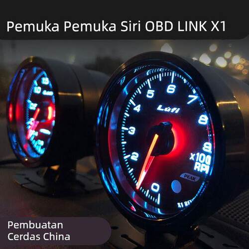 LUFI OBD 三联表水温转速涡轮油压油温速度无损改装仪表