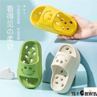 儿童浴室防滑拖鞋 男女童镂空漏水不臭脚软底 2025新款 凉拖家居冬季