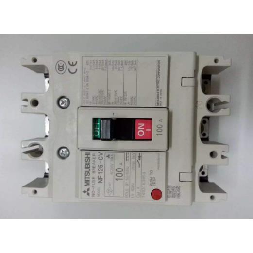 原装三菱塑壳断路器NF125-CV 2P 3P 可选择