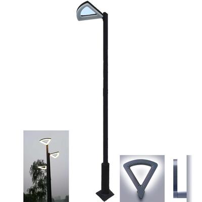 扇形景观灯LED路灯高杆灯灯具高亮度天娜太阳能庭院灯太阳能供电