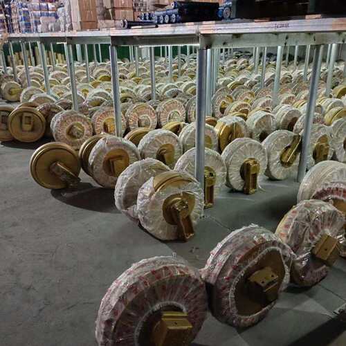 挖掘机R450LC-7支重轮拖轮驱动齿引导轮履带总链条