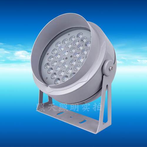 建筑外墙投射灯12W18W36W60W工程亮化led圆形投光灯高亮度长寿命