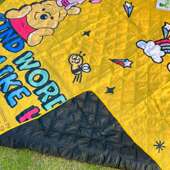 维尼熊野餐垫防潮垫户外用品帐篷垫草地垫加宽郊游野餐布折叠便携