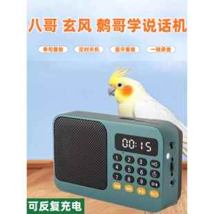 鹦鹉学说话神器八哥小鸟玩具玄凤专用会说话的复读机小太阳训练