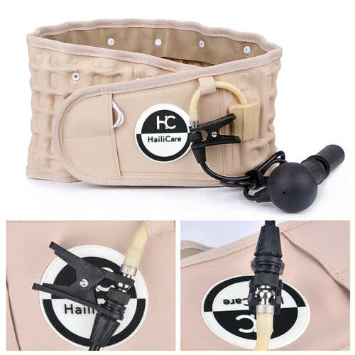 热款中老年人护腰带 充气减压塑形腰间盘突出腰部支撑保护带