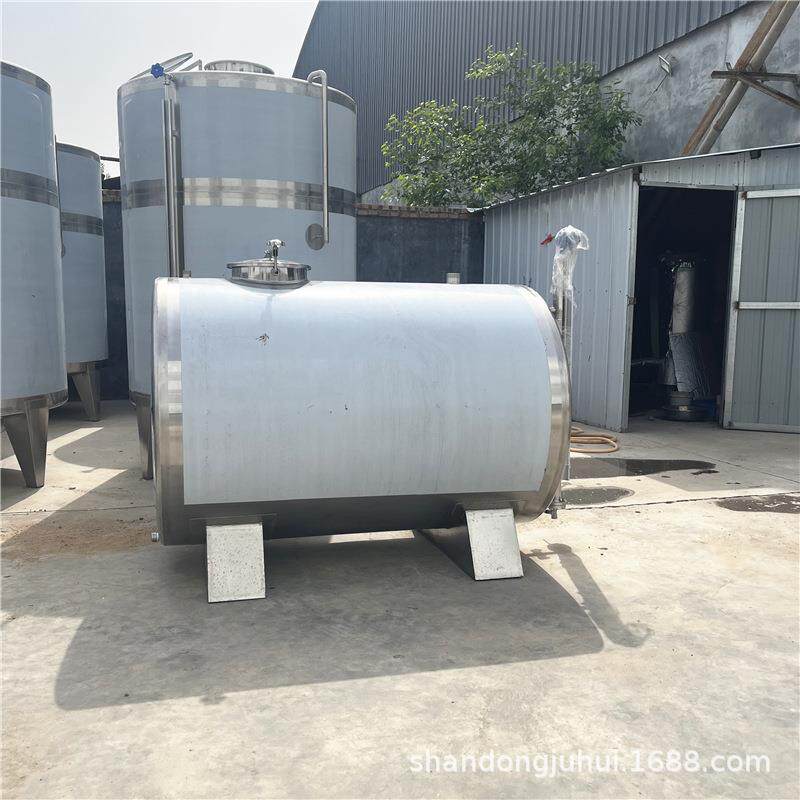卧式醇基燃料储罐不锈钢液体甲醇罐可上门安装1立方储液罐