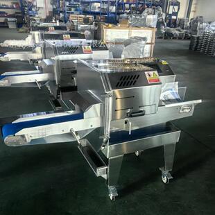 熟食切片机厂家牛肉猪肝腊肉熟肉切片火腿连续切片莲藕熟肉切片机