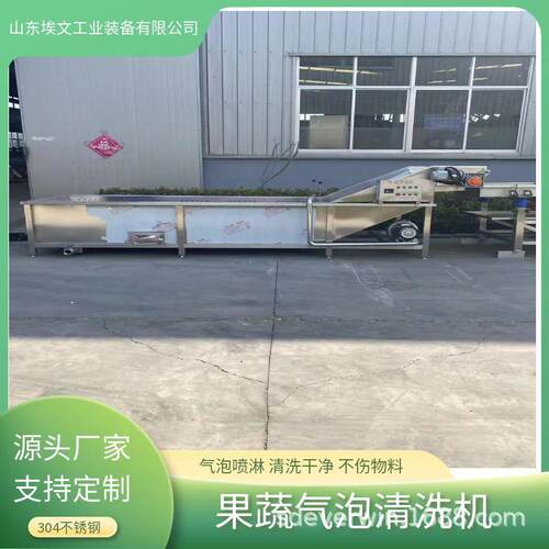 全自动气泡清洗机翻浪蔬菜清洗机海藻海产品清洗清洗效果好