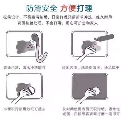 精品浴室外吸水地垫硬硅藻泥洗澡间防滑垫防摔加厚吸水小尺寸大尺