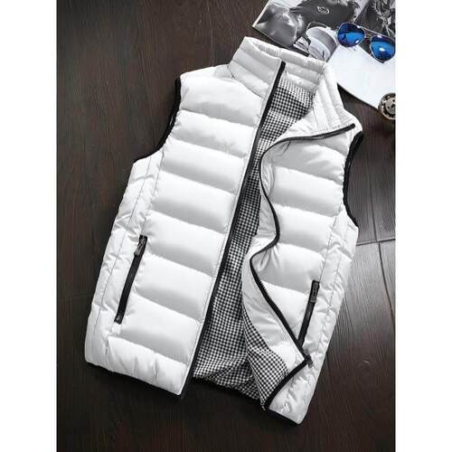 H 54839 Men's Thick Winter Cotton Vest 士加厚羽绒棉马甲