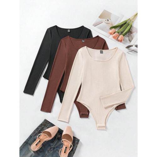 E 98476 Ladies' long sleeve one-piece 女士长袖连体衣跨境