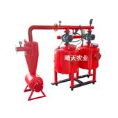 大棚滴灌全自动反冲洗砂石过滤器石英砂反罐式 沙石过滤自动清洗