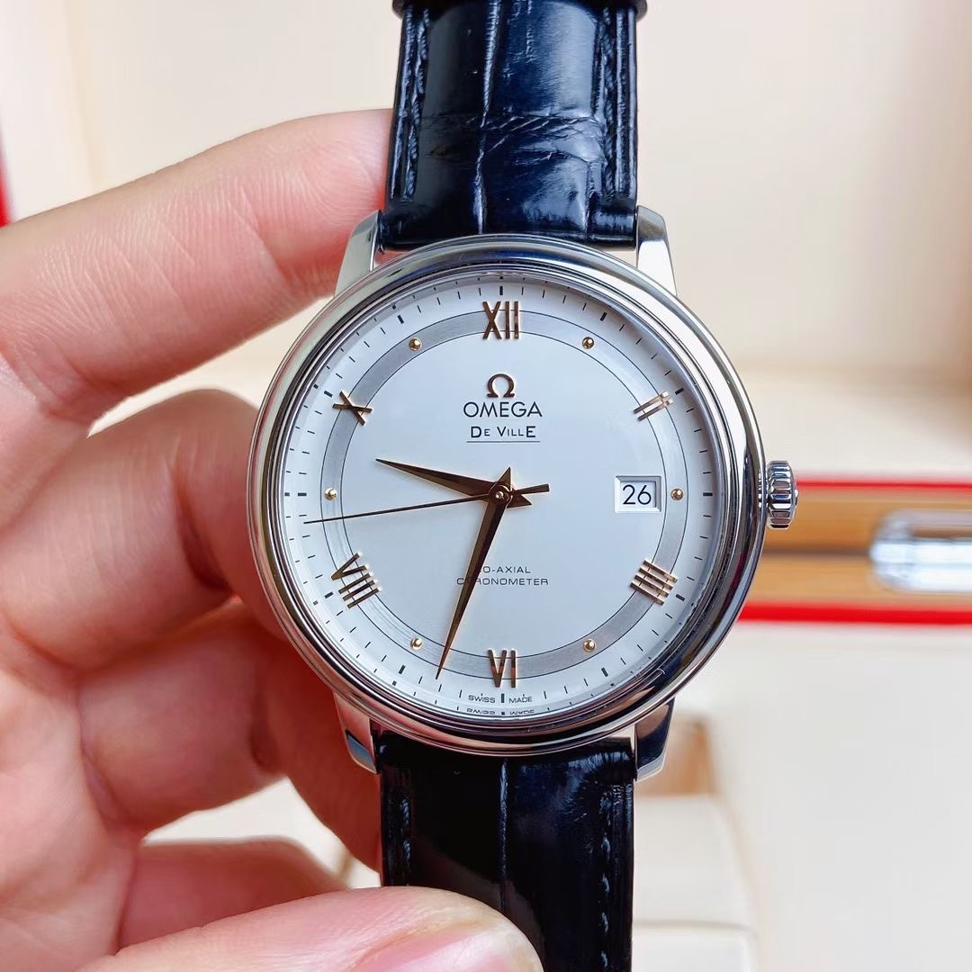 秒杀98新欧米茄碟飞424.13.40.20.02.002自动机械男士腕表正品