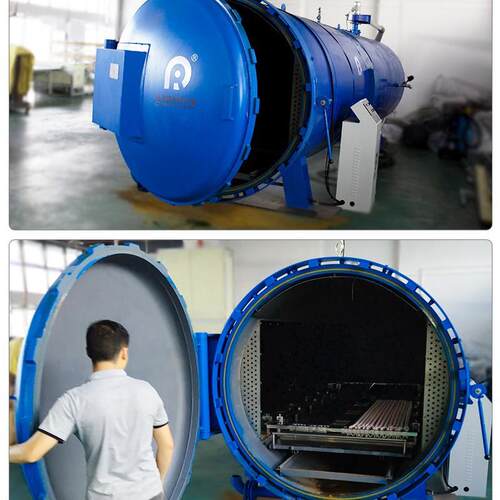 自动化触摸屏高温窗帘定型机卧式锅炉6套批量定型成品帘面料布料