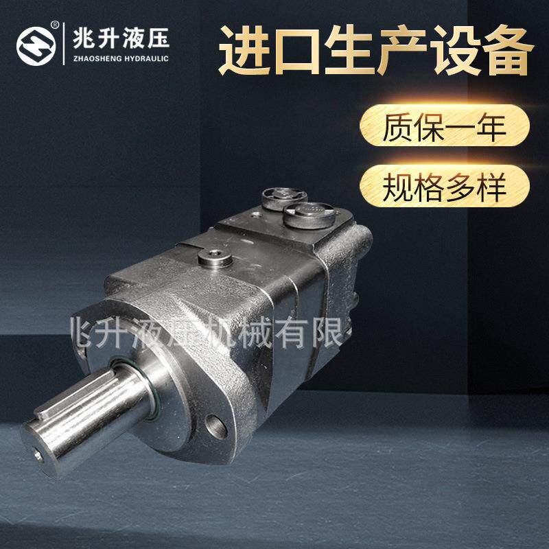 厂家新款低速大扭矩液压马达BMS二孔菱形摆线液压马达