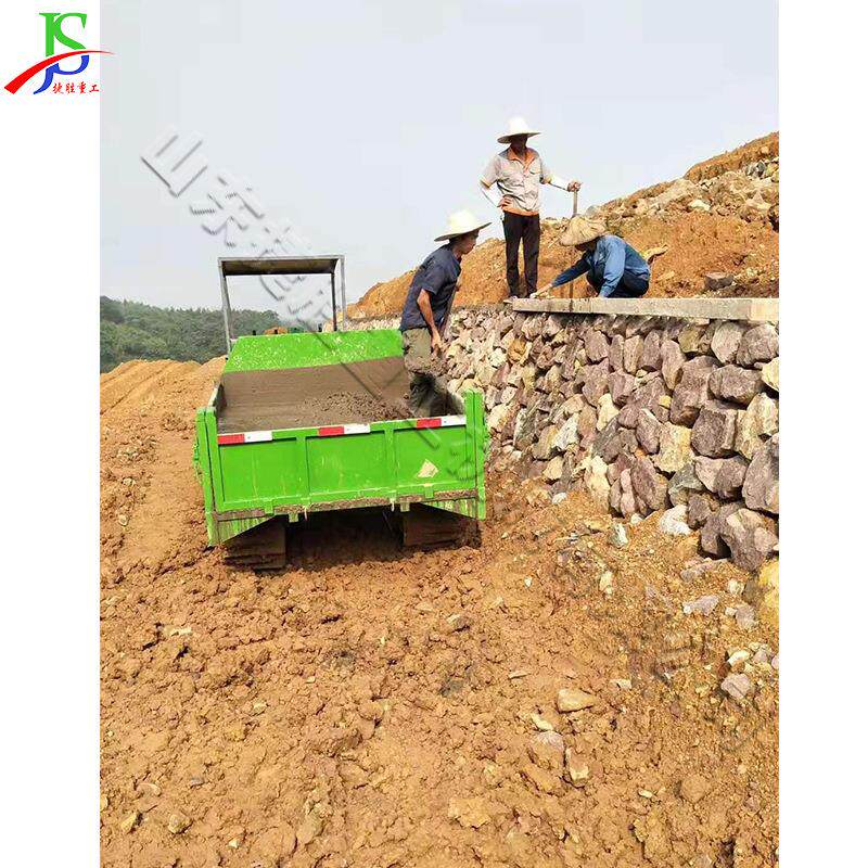 农用柴油履带运输设备全地形橡胶履带运输车水田履带转运设备