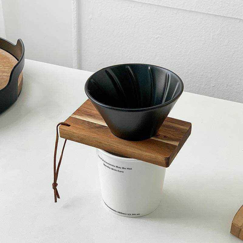 陶漏瓷过滤杯手冲咖啡75过滤器V60斗美式咖杯啡滴滤式咖啡器具