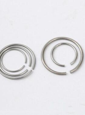 GB895.2不锈钢轴用钢丝C型扣环 895不锈钢钢丝C型扣环 4 10-60