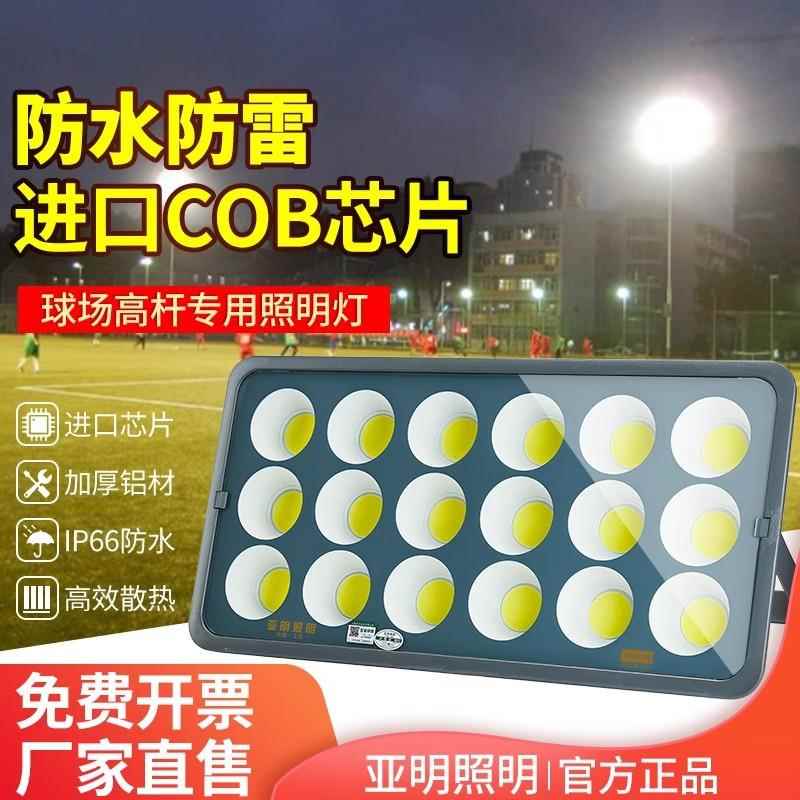 投光灯大功率户外防水广场篮球场照明灯工地1000W高杆射灯
