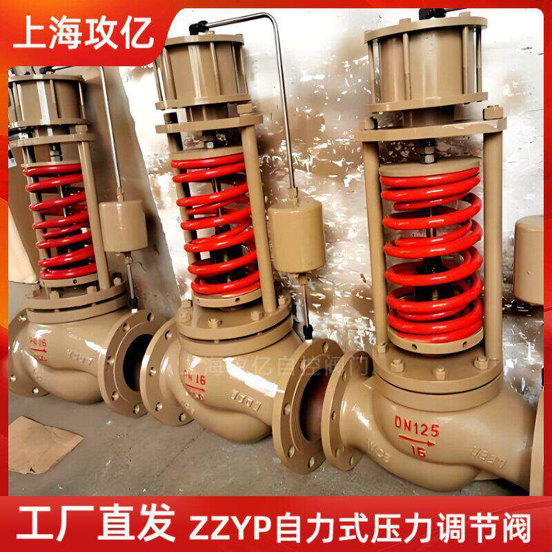 自力式压力调节阀DN50 ZZYP-16C 蒸汽温氮气氧气 稳压泄压 压