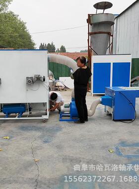 双口宠物窝充棉机化纤棉螺丝棉松棉机宝宝座椅坐垫充装机