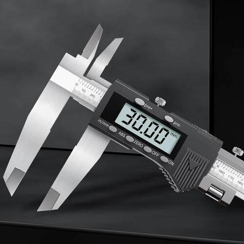 精度大量程电子数显卡尺0-500mm不锈钢大屏双刀爪0.01游标卡尺