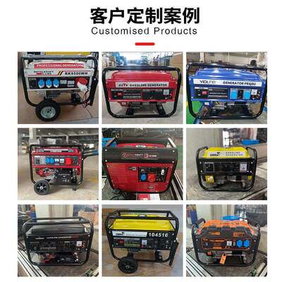 Bison二冲程手提便携式相220v迷你低噪音小型发电机微型家用