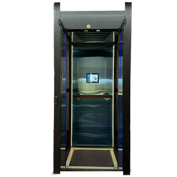 Household elevator villa Elevator second and third floor small indoor ultra-silent household elevator hydraulic lifting platform villa