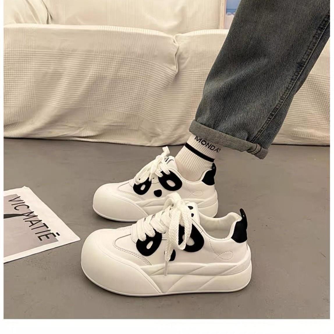 chic底板丑萌春夏小众百搭老爹鞋