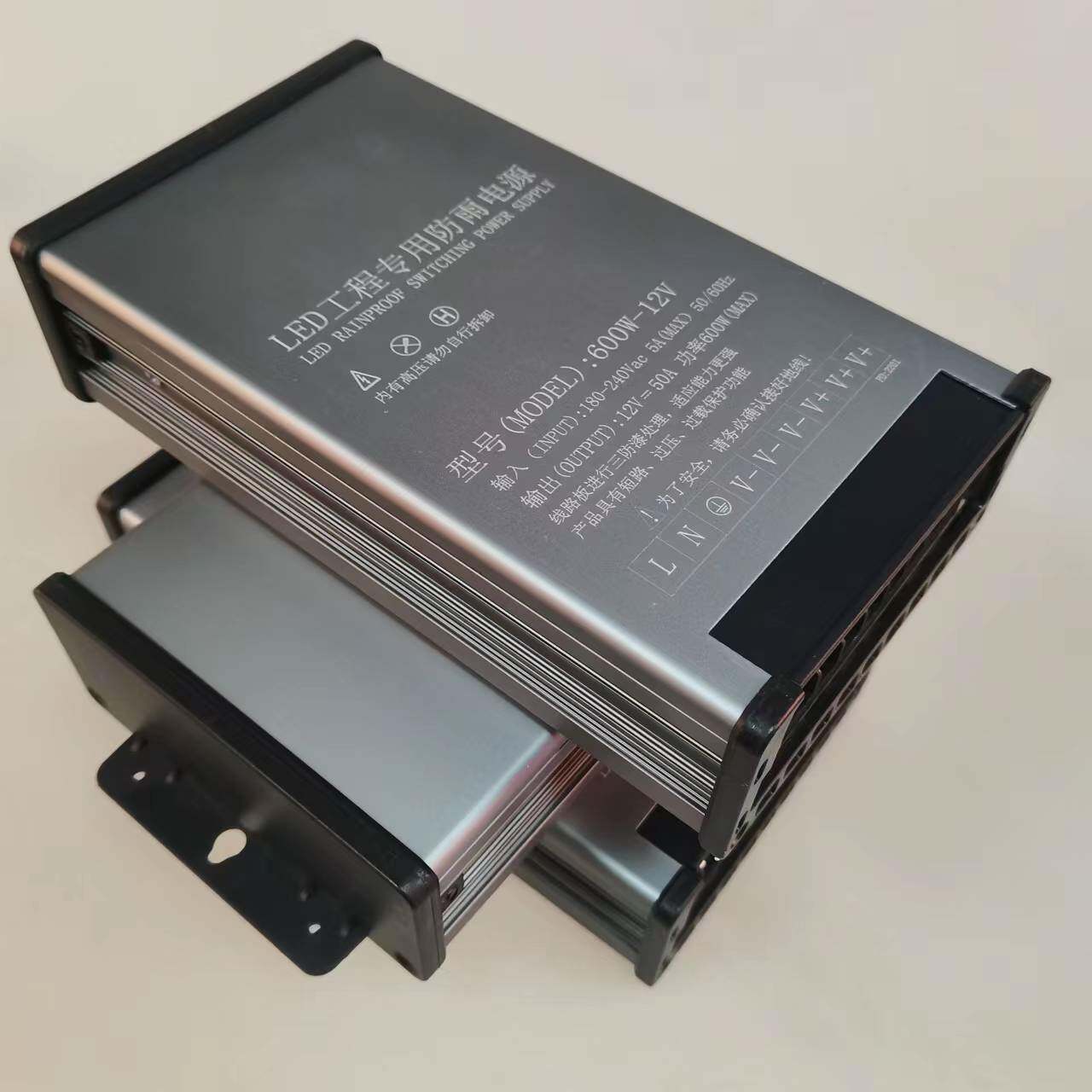 厂家户外灯箱开关电源 12V600W电源防雨电源灯带招牌电源