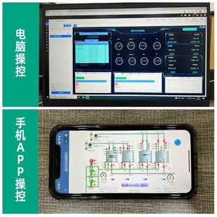 厂家直供阀门控制柜PLC自动化电气控制箱低压智能可编程电控柜