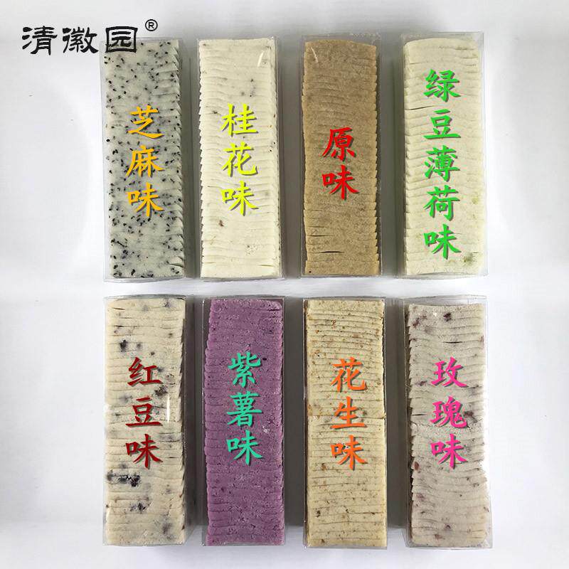 清徽园桂花芡实糕芝麻手工糕网红西塘杭州上海朱家角古镇传统特产图片