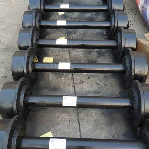 矿车轮300*600载重一吨矿车轮对 平板车用轮单边轨道轮窑车轮