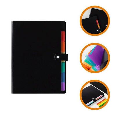 A4 Folder Accordion File Sorting Bag Binder Large Capacity