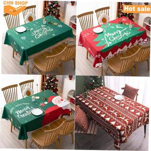 Christmas tablecloth Merry Christmas decoration table cloths
