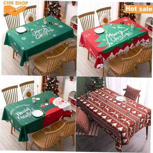Christmas tablecloth Merry Christmas decoration table cloths