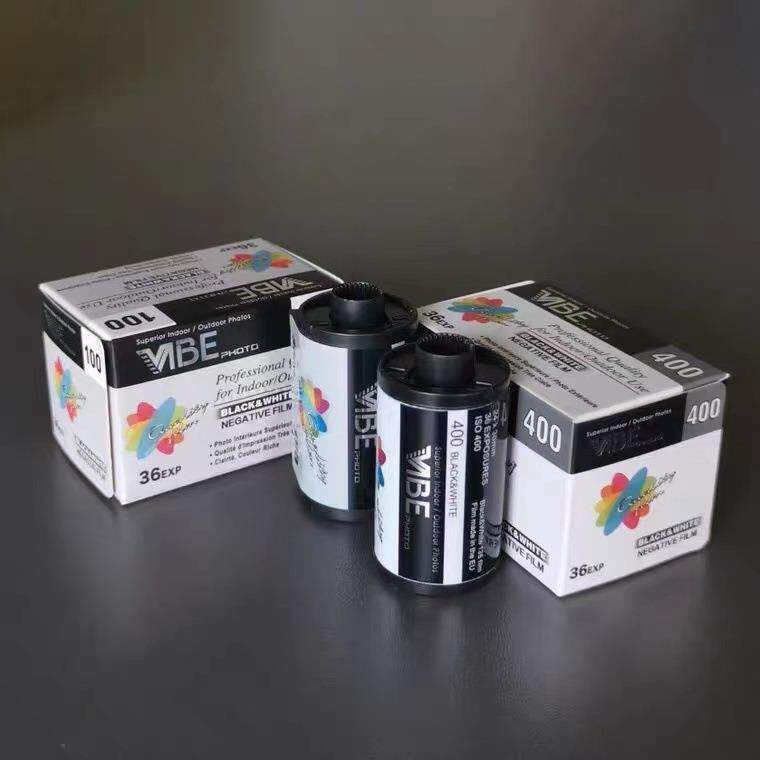 VIBE胶400度135黑白vibe胶卷35mm卷 德国进口36张片 双反lomo机使