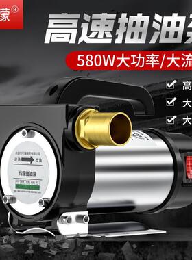 灼濛反转电动抽油SIL泵1正2VV24V220伏自吸泵直流油泵加油机抽柴