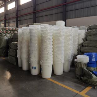 新款直销圆形塑料桶带盖塑胶发酵桶储水桶塑料水桶100l酿酒桶发酵